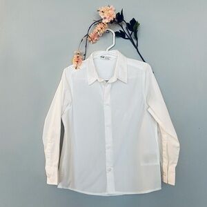 H&M white dress shirt | Kids clothing | Kids formal wear | button up shirt
